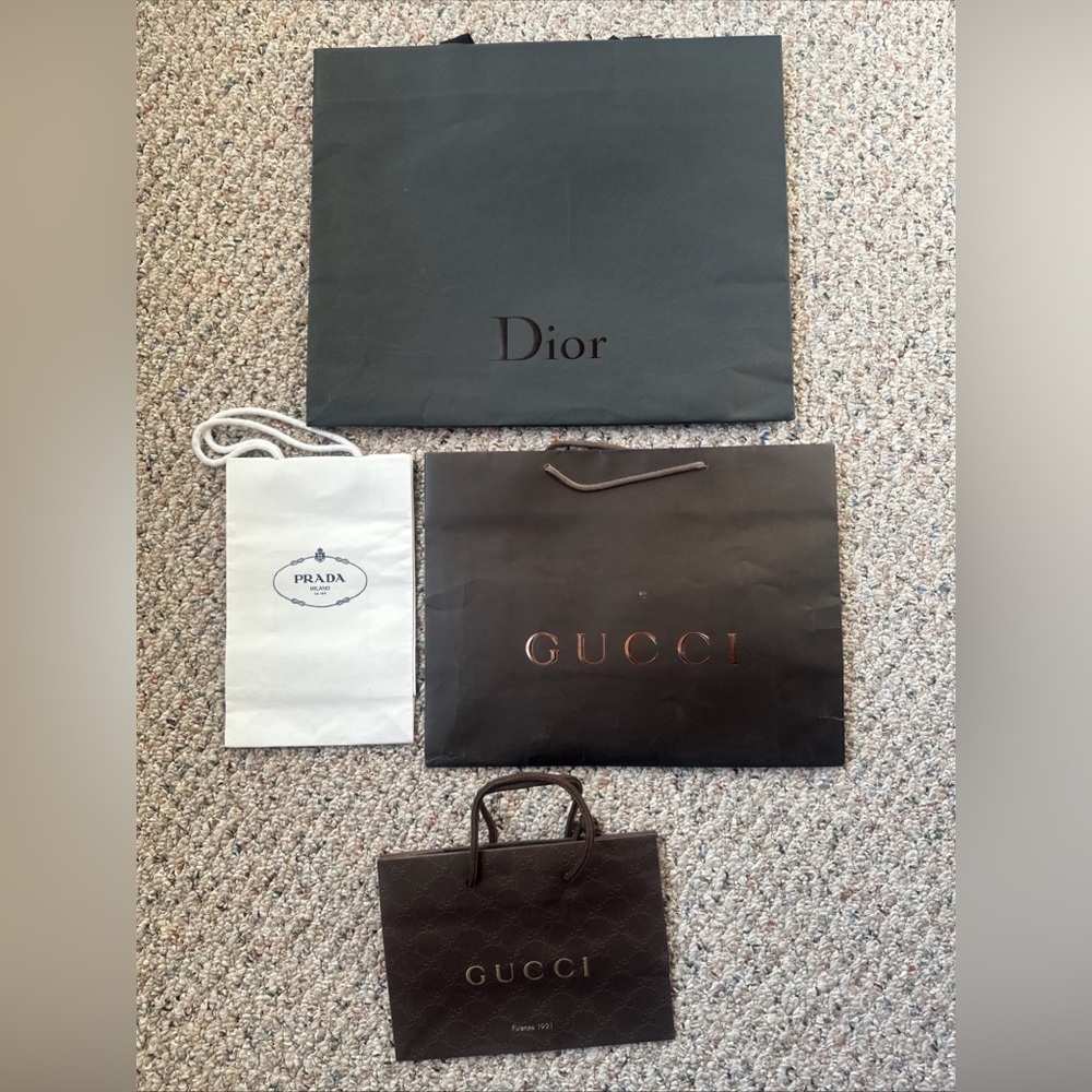 Authentic Designer Shopping Bags